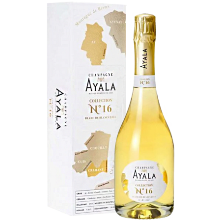Champagner Ayala N°16 - Blanc de Blancs - Etui Champagner Ayala N°16 - Blanc de Blancs - Etui