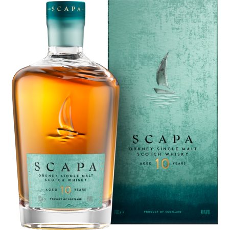 Whisky - Scapa 10 Jahre - Etui Whisky - Scapa 10 Jahre - Etui