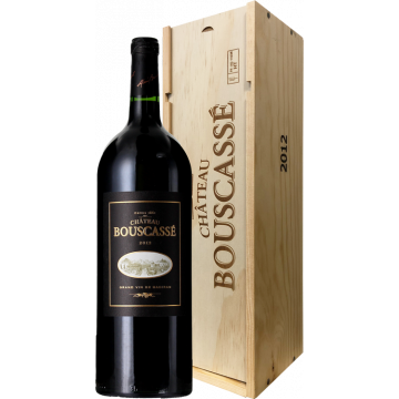Magnum Holzkiste - Château Bouscassé 2016 - Madiran - Rotwein - 1.5L