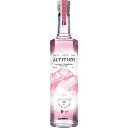 Gin - Altitude - Strawberry Pink Gin - Altitude - Strawberry Pink