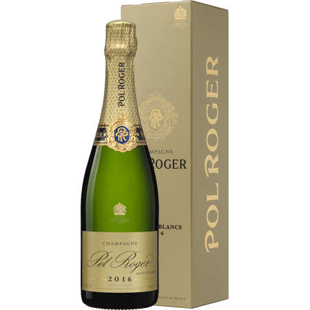 Champagner Pol Roger - Blanc de Blancs 2016 - Etui Champagner Pol Roger - Blanc de Blancs 2016 - Etui