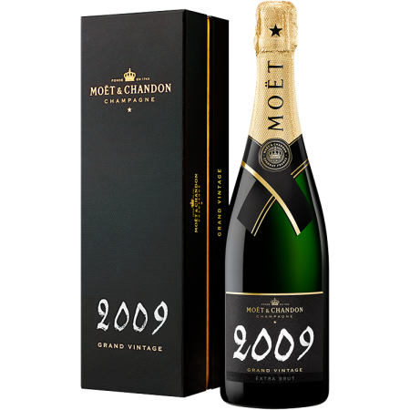 Champagner Moët & Chandon - Grand Vintage 2009 - Mit Etui Champagner Moët & Chandon - Grand Vintage 2009 - Mit Etui
