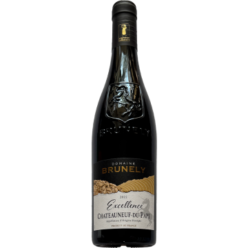 Châteauneuf-du-Pape Excellence 2023 - Domaine Brunely - Châteauneuf-du-Pape - Rotwein - 0.75L