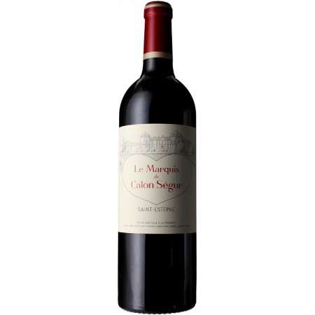 Halbe Flasche - Marquis de Calon 2018 - Zweitwein Château Calon Segur Halbe Flasche - Marquis de Calon 2018 - Zweitwein Château Calon Segur