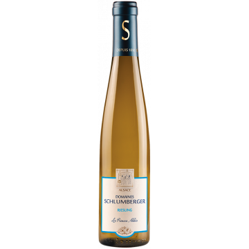 Halbe Flasche - Riesling - Les Princes Abbés 2023 - Domaine Schlumberger - Elsass Riesling - Weisswein - 0.375L