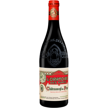 Halbe Flasche - Châteauneuf du Pape 2023 - L'Oratoire des Papes - Châteauneuf-du-Pape - Rotwein - 0.375L