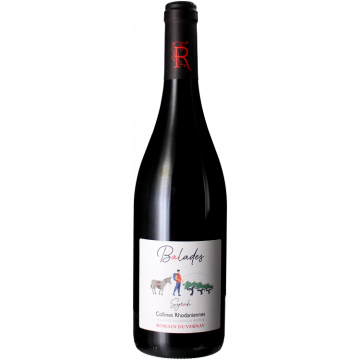 Balades 2024 - Romain Duvernay - Collines Rhodaniennes - Rotwein - 0.75L