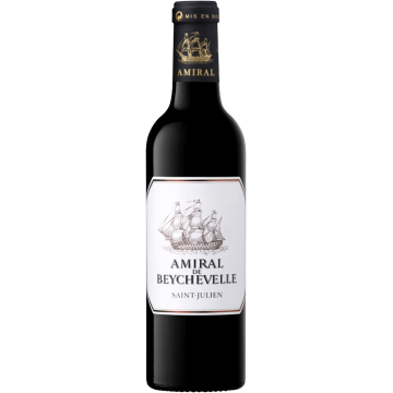 Halbe Flasche - Amiral de Beychevelle 2022 - Zweitwein Château Beychevelle