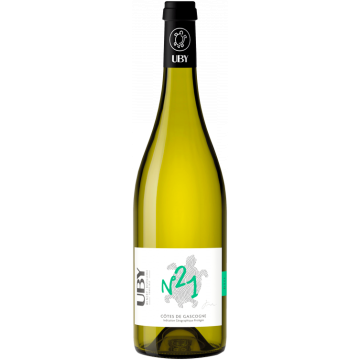 N°21 Blanc BIO 2025 - UBY - Côtes de Gascogne - Weisswein - 0.75L