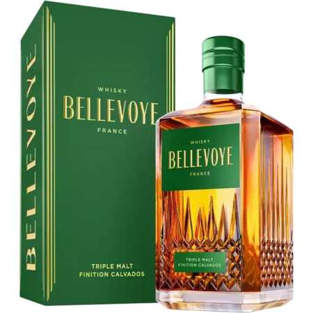 Französischer Whisky - Bellevoye - Vert Finition Calvados - Etui Französischer Whisky - Bellevoye - Vert Finition Calvados - Etui