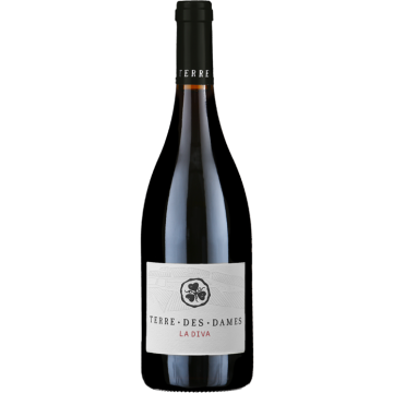 La Diva rouge 2022 - Terre des Dames - Vin de France - Rotwein - 0.75L