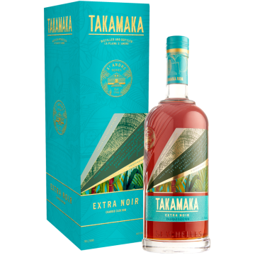 Takamaka Extra Noir Rum 70cl Gift Set