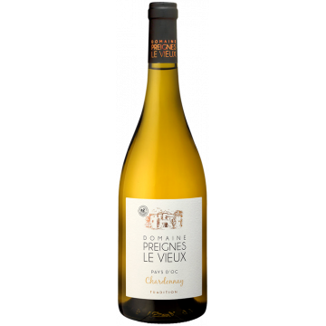 Chardonnay Tradition 2025 - Domaines Robert Vic Preignes le Vieux - Pays d'Oc - Weisswein - 0.75L
