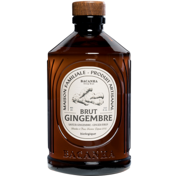 Sirop - Maison Bacanha - Gingembre Brut