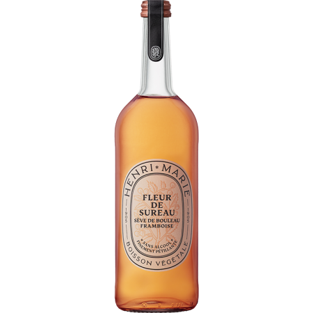 Boisson végétale - Henri Marie - Fleur de sureau - Sève de bouleau - Framboise Boisson végétale - Henri Marie - Fleur de sureau - Sève de bouleau - Framboise
