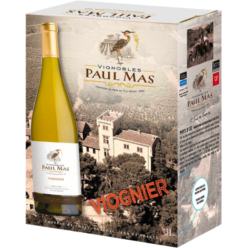 BIB 3L - Viognier 2025 - Vignobles Paul Mas - Pays d'Oc - Weisswein - 3L