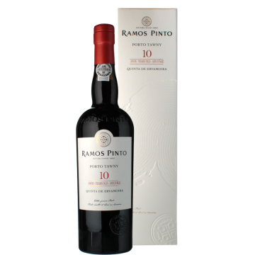 Portwein Quinta da Ervamoira 10 Jahre - Ramos Pinto - Porto - Rotwein - 0.75L