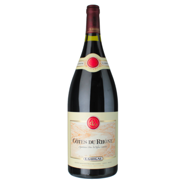 Magnum - Côtes du Rhône 2023 - E. Guigal - Côtes du Rhône - Rotwein - 1.5L