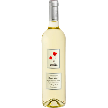 Coquelicots Blanc 2025 - Château Rousset - Alpes de Haute-Provence - Weisswein - 0.75L