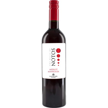 Notos Merlot & Mavroudi 2025 - Kanakaris Winery Notos Merlot & Mavroudi 2025 - Kanakaris Winery