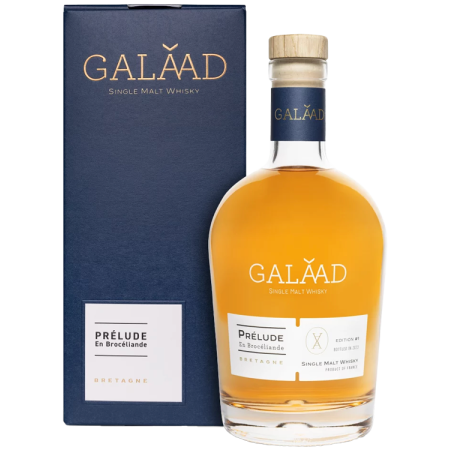 Französischer Whisky - Galaad - Prélude en Brocéliande - Etui Französischer Whisky - Galaad - Prélude en Brocéliande - Etui