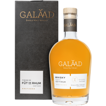Französischer Whisky - Galaad - Finish ex fût de Rum - Etui Französischer Whisky - Galaad - Finish ex fût de Rum - Etui