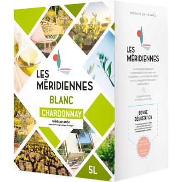 BIB 5L Chardonnay 2025 - Marrenon - Méditerranée - Weisswein - 5L