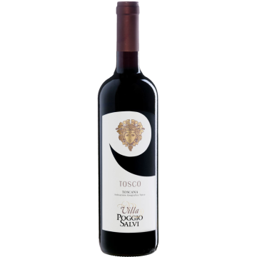 Toscana Rosso Tosco 2024 - Villa Poggio Salvi - Toskana IGT - Rotwein - 0.75L