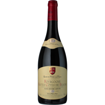 Hautes Côtes de Beaune Schwefelfrei 2025 - Domaine Roux Père et Fils - Hautes Côtes de Beaune - Rotwein - 0.75L