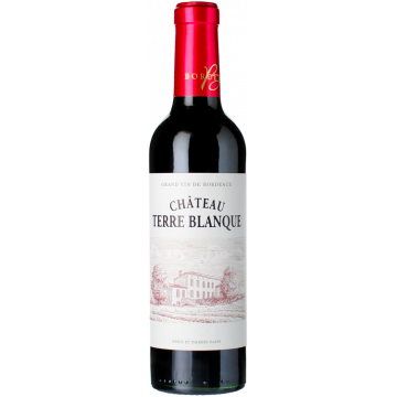 Halbe Flasche - Château Terre Blanque 2023 - Blaye - Côtes de Bordeaux - Rotwein - 0.375L