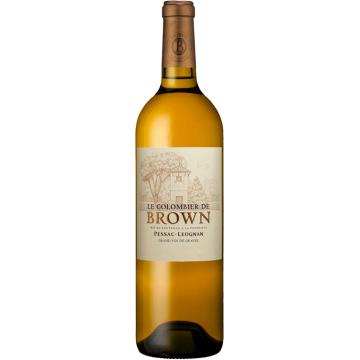 Le Colombier de Brown Blanc 2023 - Zweitwein Château Brown - Pessac-Léognan - Weisswein - 0.75L