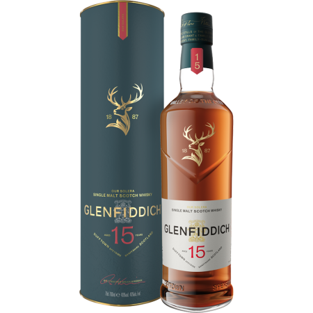 Whisky - Glenfiddich - Solera 15 Jahre - Etui Whisky - Glenfiddich - Solera 15 Jahre - Etui