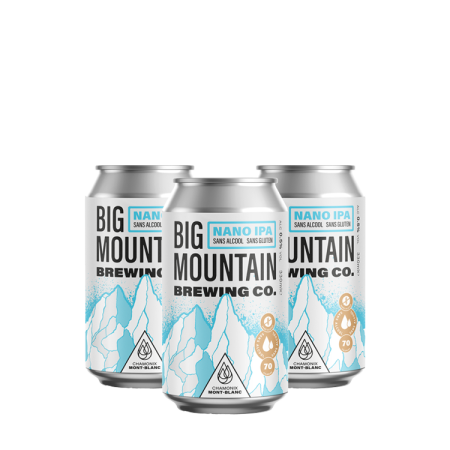 Pack de 3 bières - Blonde Alkoholfrei Nano IPA - Brauerei Big Mountain - 33 cl x 3 Pack de 3 bières - Blonde Alkoholfrei Nano IPA - Brauerei Big Mountain - 33 cl x 3