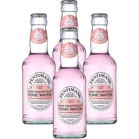Pink Grapefruit Tonic - Fentimans - Pack de 4 * 20cl Pink Grapefruit Tonic - Fentimans - Pack de 4 * 20cl
