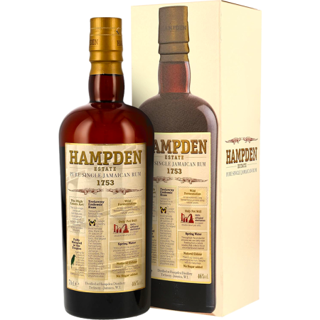 Rum - Hampden 1753 - Etui Rum - Hampden 1753 - Etui