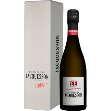 Champagner Jacquesson - Cuvée 744 - Dégorgement Tardif - Extra Brut - Etui - 0.75L