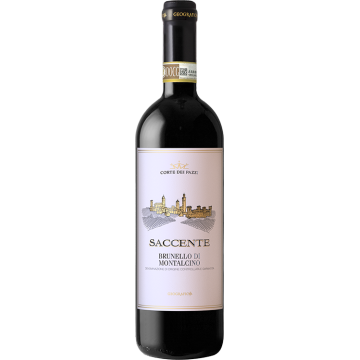 Corte dei Pazzi Saccente 2020 - Geografico - Brunello di Montalcino - Rotwein - 0.75L