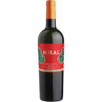 Miral - Nero d'Avola 2025 - Cantine Fina - Sicilia - Rotwein - 0.75L