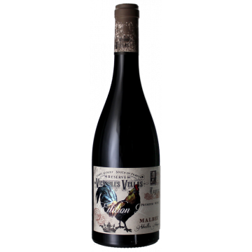 Malbec - Le Coq 2025 - Vignobles Vellas - Pays d'Oc - Rotwein - 0.75L