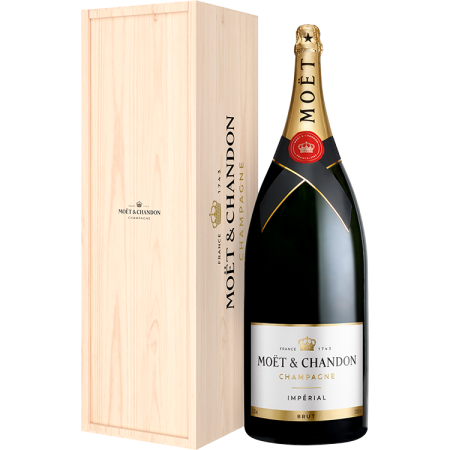 Moet & Chandon Champagner - Brut Impérial - Balthazar 12l in Holzkiste Moet & Chandon Champagner - Brut Impérial - Balthazar 12l in Holzkiste