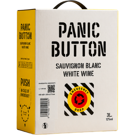 BIB 3L - Sauvignon Blanc 2025 - Panic Button BIB 3L - Sauvignon Blanc 2025 - Panic Button
