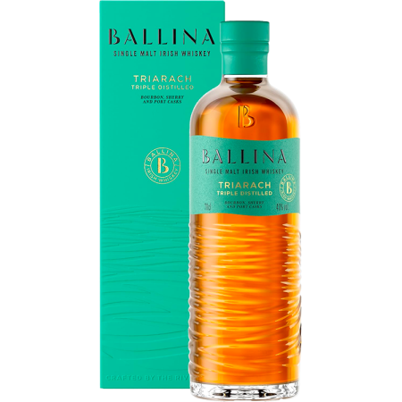 Whisky - Ballina Triarach - Triple distilled - Etui Whisky - Ballina Triarach - Triple distilled - Etui