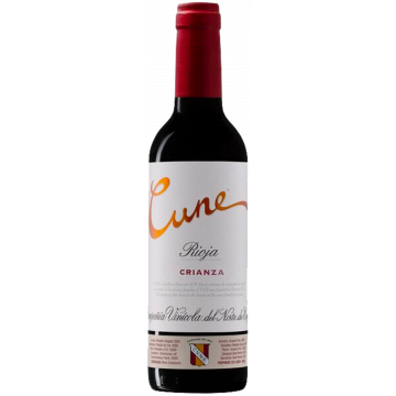 Halbe Flasche - Cune Crianza 2022 - CVNE - Rioja - Rotwein - 0.375L