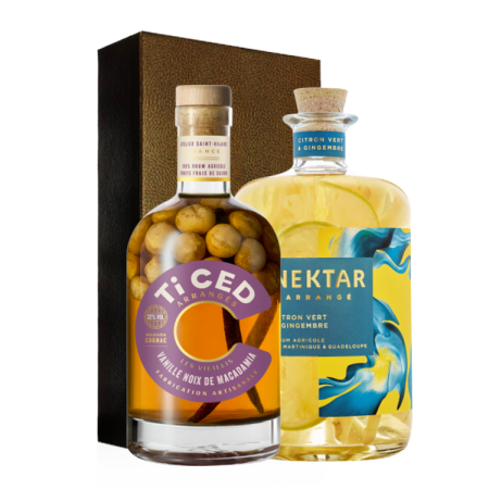 Geschenkset - Aromatisierter Rum - Les Incontournables - 2 Fl. Geschenkset - Aromatisierter Rum - Les Incontournables - 2 Fl.