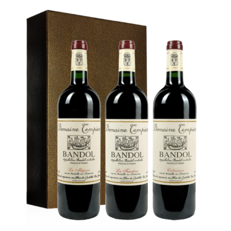 Geschenkset 3 Fl. - Domaine Tempier - Jahrgang 2022 Geschenkset 3 Fl. - Domaine Tempier - Jahrgang 2022