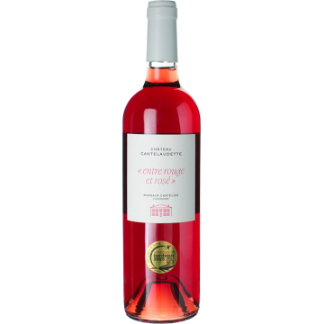 "Entre Rouge et Rosé" 2024 - Château Cantelaudette - Bordeaux Clairet - Roséwein - 0.75L