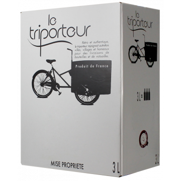 BIB - Le Triporteur Blanc 2025 - Le Triporteur - Vaucluse - Weisswein - 3L