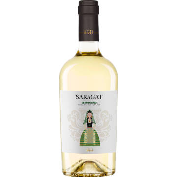 Saragat Vermentino 2025 - Cantina Atzei - Farnese Fantini - Isola dei Nuraghi - Weisswein - 0.75L