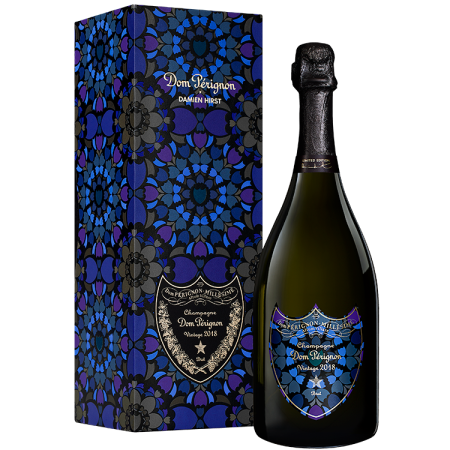 Champagner Dom Pérignon - Vintage 2018 - Damien Hirst Limited Edition - Mit Etui Champagner Dom Pérignon - Vintage 2018 - Damien Hirst Limited Edition - Mit Etui