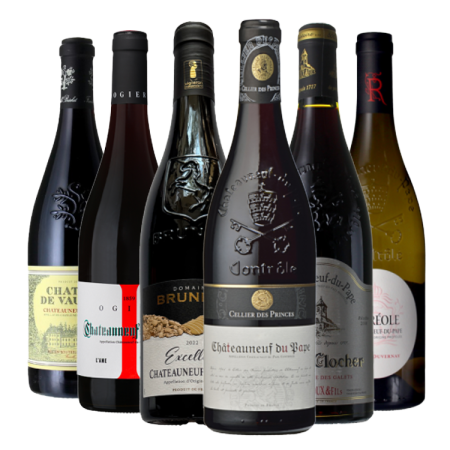Weinpaket - Rhône Châteauneuf-du-Pape Must haves - 6 Fl. Weinpaket - Rhône Châteauneuf-du-Pape Must haves - 6 Fl.